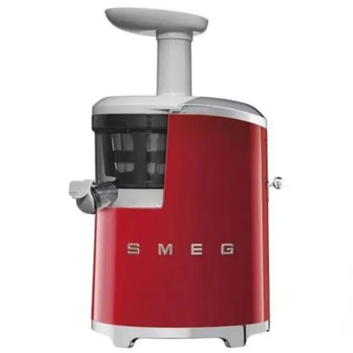 Storcator Smeg SJF01RDEU, 150 W, Recipient suc de 1l, Rosu
