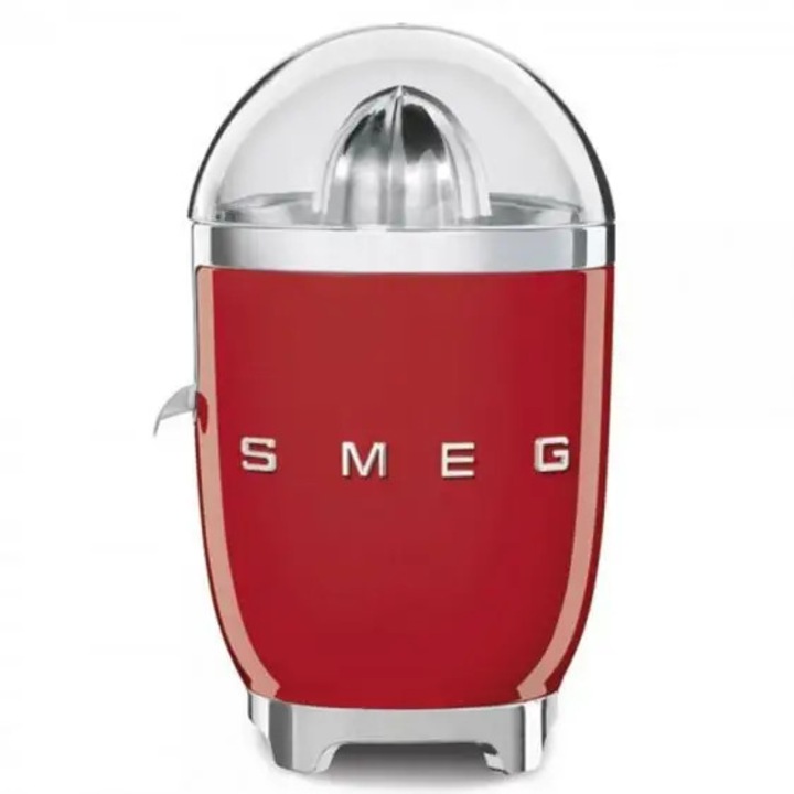 Storcator de citrice Smeg, 70 W, recipient de 0.5l, Rosu