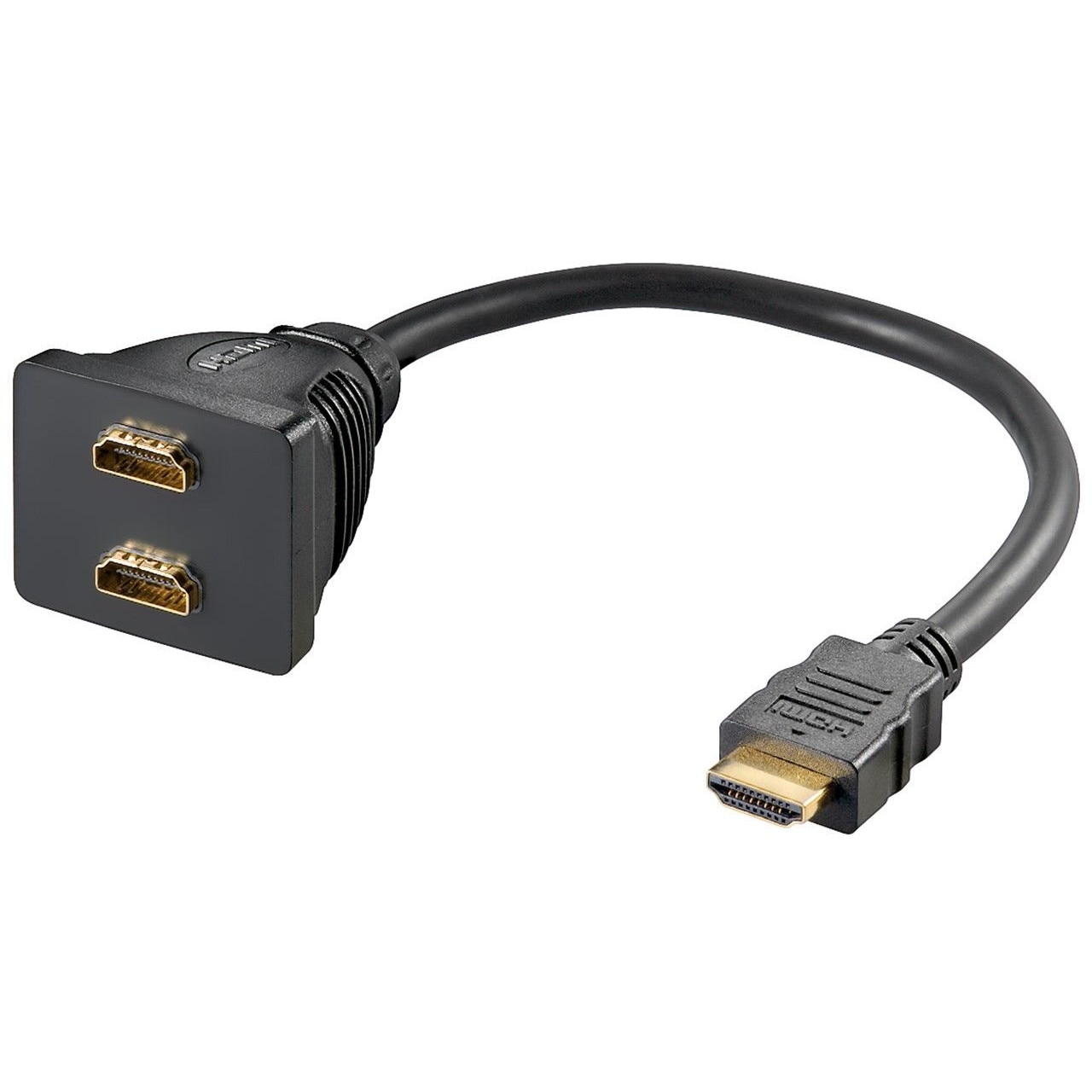 Adaptor HDMI tata > 2 x HDMI - eMAG.ro