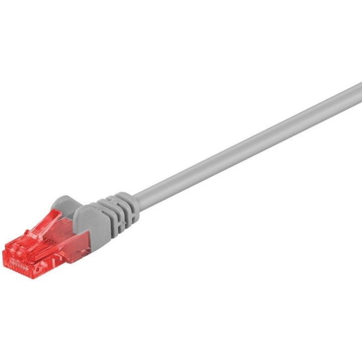 Cablu UTP Cat 6 U/UTP; 2xRJ45 10m gri