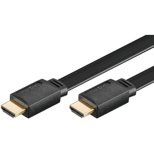 Cablu de conectare de mare viteza , Assmann , Ethernetem , HDMI A tata HDMI A , 3m , negru