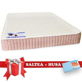 Set Saltea SuperOrtopedica Lux Saltex 160x190 cm + Husa cu elastic Set Saltea SuperOrtopedica Lux Saltex 160x190 cm + Husa cu elastic