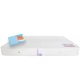 Set Saltea SuperOrtopedica Saltex 160x200 cm + Husa cu elastic