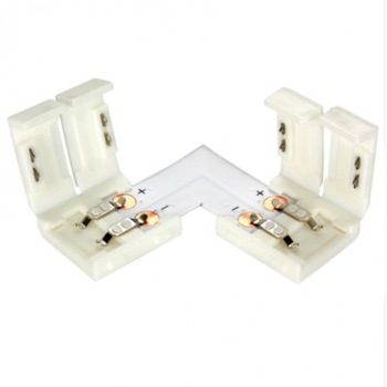 Conector-L banda led 10mm Conector-L banda led 10mm
