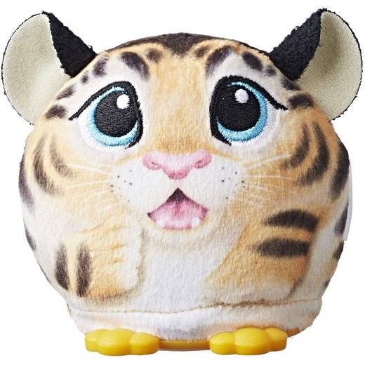 Jucarie de plus Fur Real Hasbro E0783, Tigru, 10x11x6 cm, Multicolor