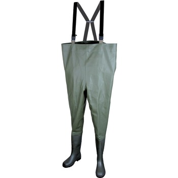 Cizme pantalon de protectie, ARDON, Pescar Chest Wanders, OB, Verde PVC, Marimea 42 Cizme pantalon de protectie, ARDON, Pescar Chest Wanders, OB, Verde PVC, Marimea 42