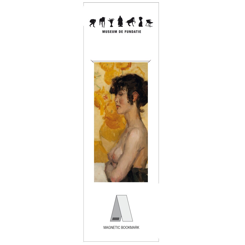 Semn carte magnetic Vrouw in profiel, Isaac Israels