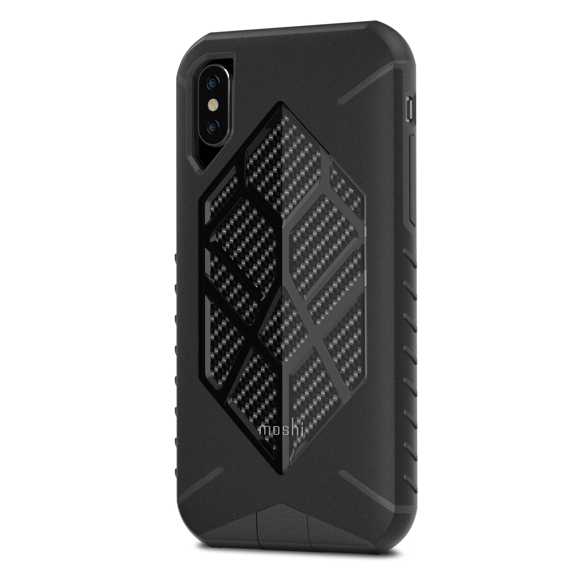 Carcasa Moshi pentru iPhone X, Talos Greek God, Ultra Rugged Case, Stealth Black