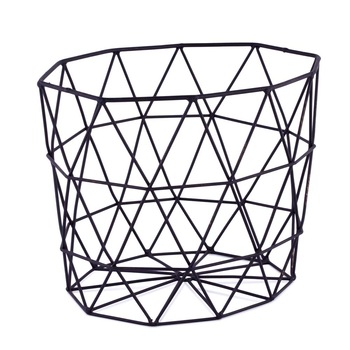 Cos decorativ, din metal, 34x29x25 cm Cos decorativ, din metal, 34x29x25 cm