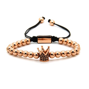 Bratara Brooks Rose Gold Crown,Woman,Ajustabila Bratara Brooks Rose Gold Crown,Woman,Ajustabila