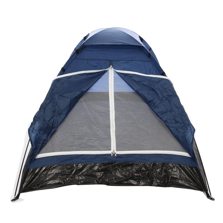 Cort pentru 2 persoane tip Pop-Up pentru camping, pescuit sau calatorii, 200 x 140 x 100 cm, include husa transport