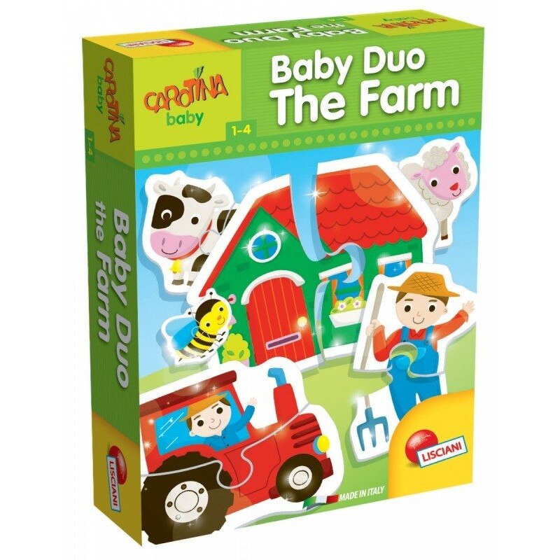 Puzzle Liscianigiochi, Ferma Carotina, 26 piese
