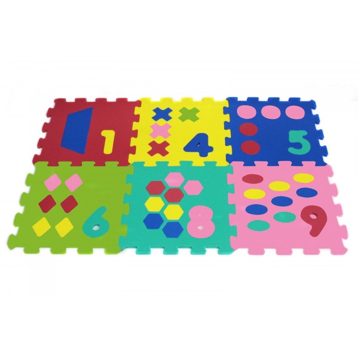 Puzzle model cu numere Artyk, 6 elemente