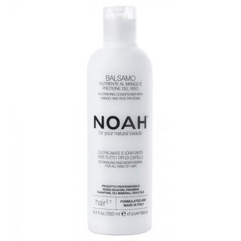 Balsam natural nutritiv si hidratant cu mango (2.1), Noah, 250 ml Balsam natural nutritiv si hidratant cu mango (2.1), Noah, 250 ml