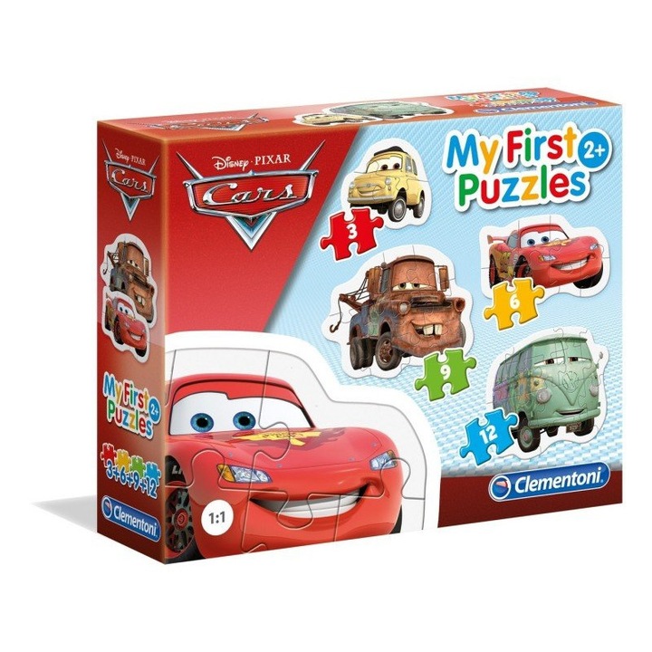 Puzzle Disney Masini My First Hartie Multicolor Baiat Forma