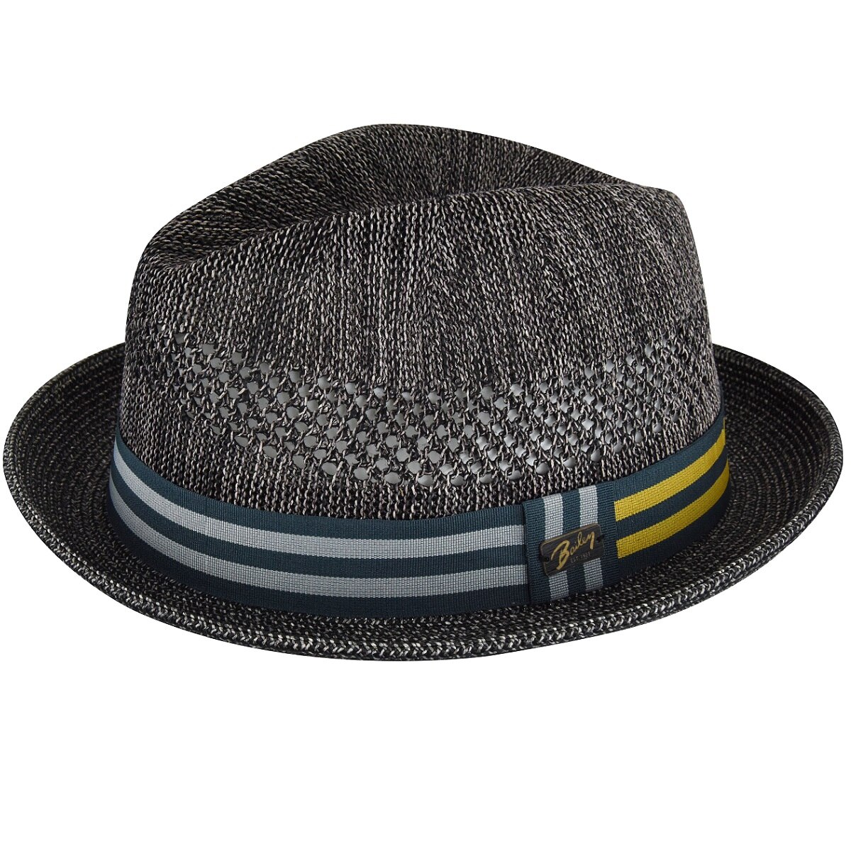 Palarie Bailey of Hollywood Berle Fedora Gri Inchis