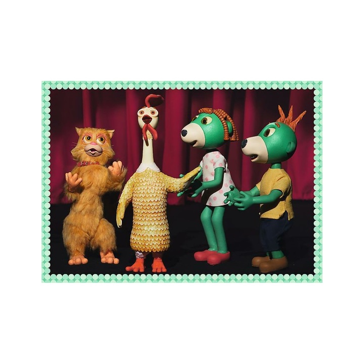 Trefl 4 az 1-ben puzzle (35,48,54,70 db-os) - A Treflikow család kalandjai - Új barátok (34290)