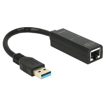 Card de retea Delock Rj45, 1GB, USB 3.0 Card de retea Delock Rj45, 1GB, USB 3.0