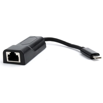 Adaptor de retea Gembird Rj45, 1GB, Usb Type-c Adaptor de retea Gembird Rj45, 1GB, Usb Type-c