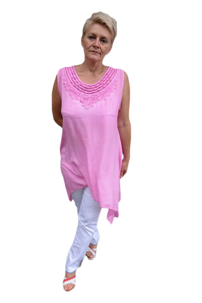 Bluza rafinata,asimetrica, D&J Exclusive, Roz