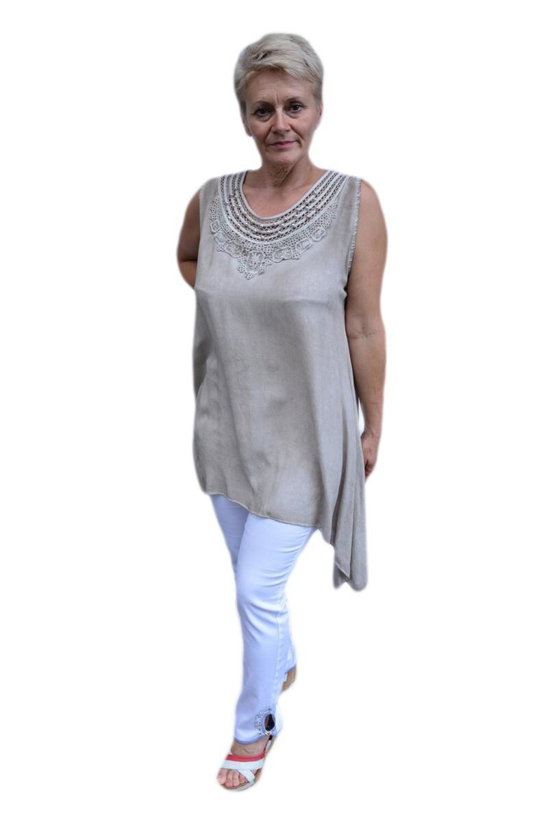 Bluza rafinata,asimetrica, D&J Exclusive, Gri