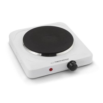 Plita electrica Esperanza EKH002W Pinatubo, 1500 W, alb Plita electrica Esperanza EKH002W Pinatubo, 1500 W, alb
