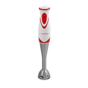 Blender vertical Esperanza Frullato, 250 W, 2 viteze, lama inox, rosu Blender vertical Esperanza Frullato, 250 W, 2 viteze, lama inox, rosu