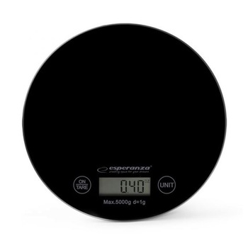 Cantar de bucatarie Esperanza Mango, maxim 5 kg, negru Cantar de bucatarie Esperanza Mango, maxim 5 kg, negru