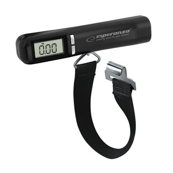 Cantar digital pentru bagaje Esperanza Hitchhiker, 50 kg, gri Cantar digital pentru bagaje Esperanza Hitchhiker, 50 kg, gri