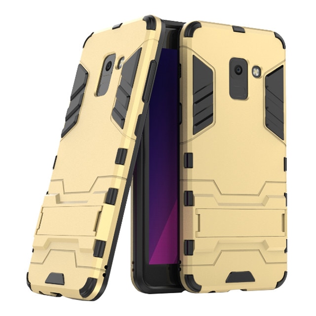 Husa hibrid g-shock pentru Samsung Galaxy A6, auriu