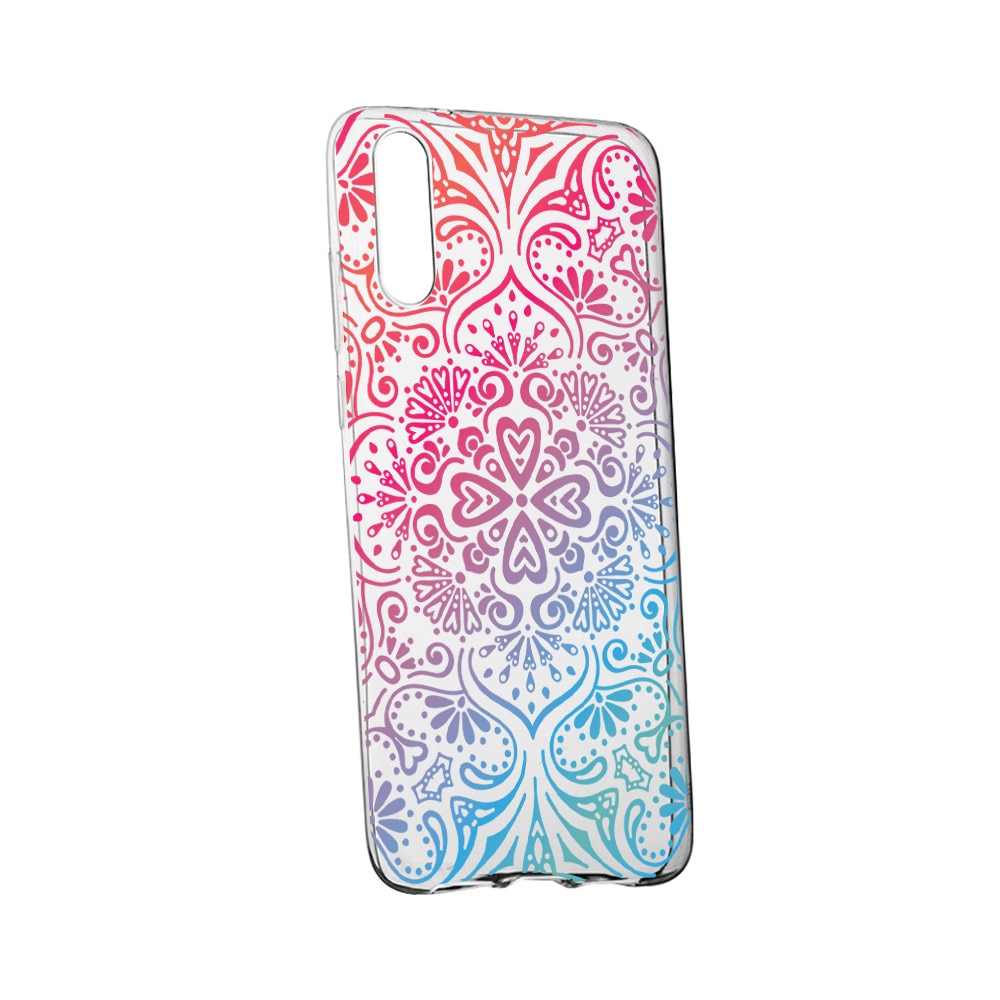 Husa Silicon, Transparent, Slim, Nonfigurativ, Huawei P20