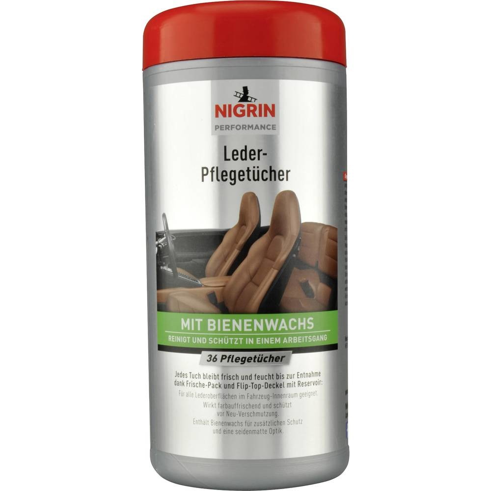 Servetele umede pentru tapiteria din piele Nigrin