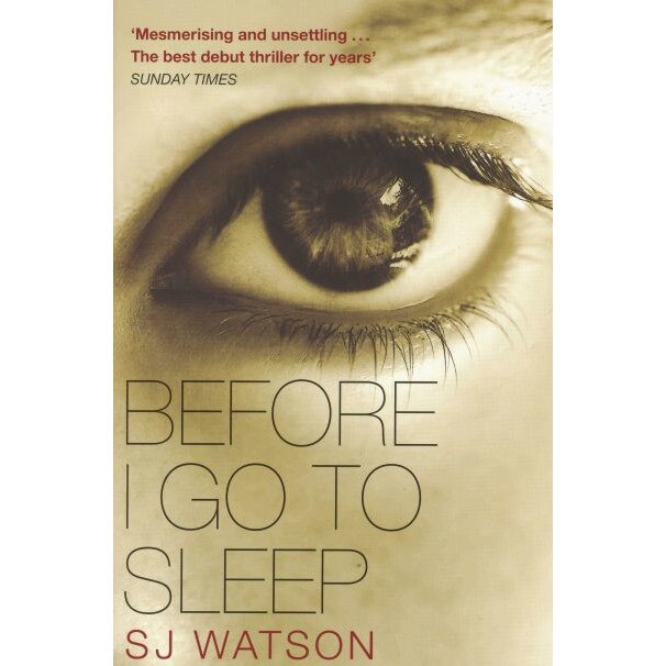 Before I Go to Sleep de S. J. Watson