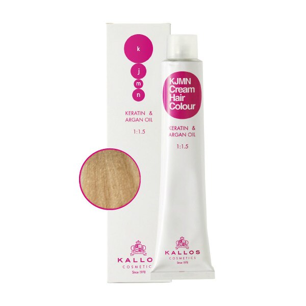 Vopsea de par profesionala KJMN Kallos 100ml nr.9.0 blond extra deschis