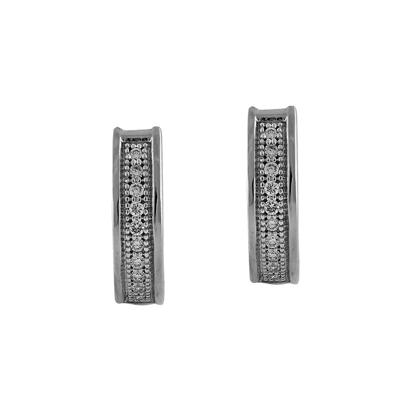 Cercei Blanco's Aur 18k Diamante EF10668-W