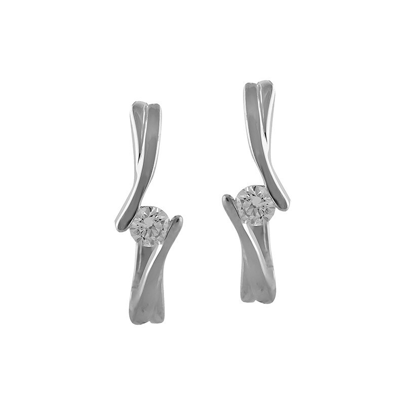 Cercei Blanco's Aur 18k Diamante EF9525-W