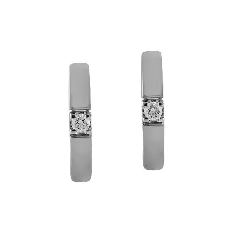 Cercei Blanco's Aur 18k Diamante EF13813-W