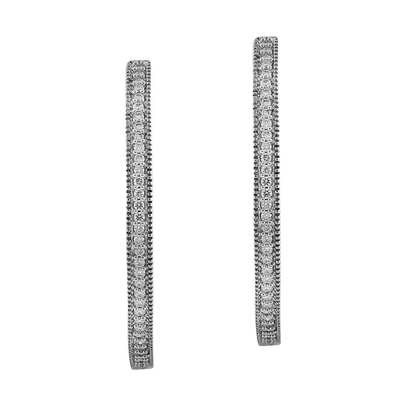 Cercei Blanco's Aur 18k Diamante EF8992-W