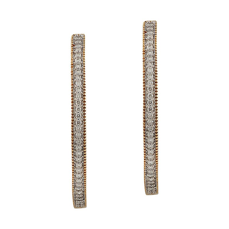 Cercei Blanco's Aur 18k Diamante EF8992-Y