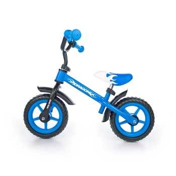 Bicicleta Milly Mally Dragon, 70 cm, 2-5 ani, Albastru Bicicleta Milly Mally Dragon, 70 cm, 2-5 ani, Albastru