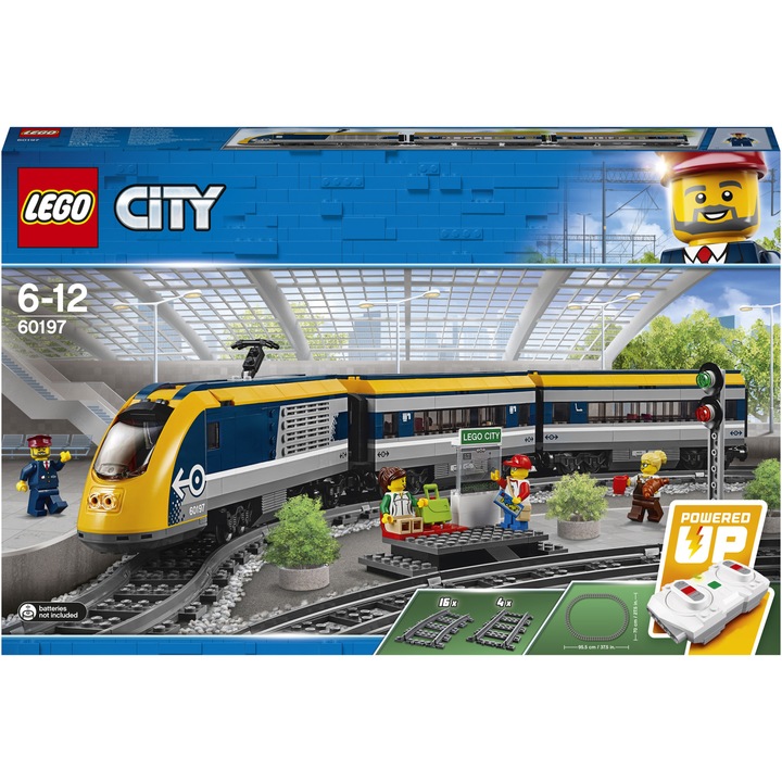 LEGO® City Пътнически влак 60197, 677 части
