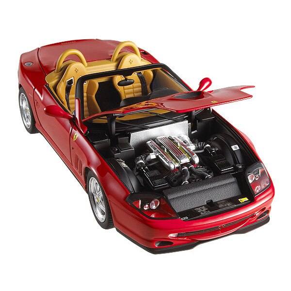 ミニカー Ferrari 550 barchetta Pininfarina 1:18 Macheta auto Ferrari 550 Barchetta 1:18 Hotwheels Elite - eMAG.ro