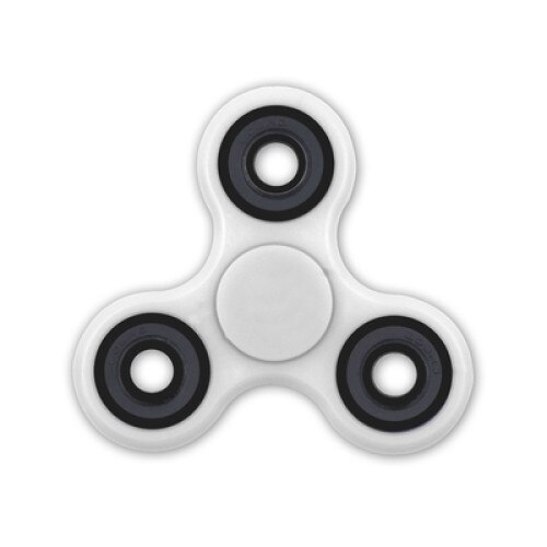 Jucarie antistress Finger Findget Spinner alb