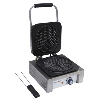 Aparat Hendi pentru vafe / waffles, 2200W, cu 5 placi in forma de inima, 32x43.7x(H)25.1 cm Aparat Hendi pentru vafe / waffles, 2200W, cu 5 placi in forma de inima, 32x43.7x(H)25.1 cm