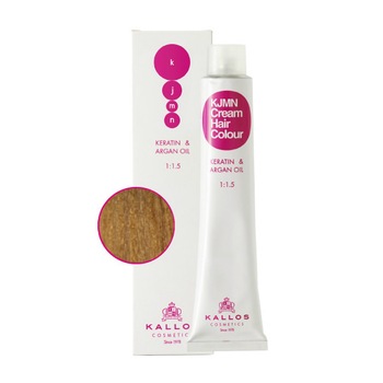 Vopsea de par profesionala KJMN Kallos 100ml nr.9.31 blond foarte deschis cu nuanta de aur cenusiu Vopsea de par profesionala KJMN Kallos 100ml nr.9.31 blond foarte deschis cu nuanta de aur cenusiu