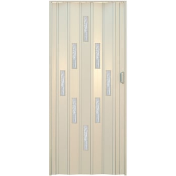 Usa plianta PVC, 100x203cm, cu 8 geamuri, culoare alb Usa plianta PVC, 100x203cm, cu 8 geamuri, culoare alb