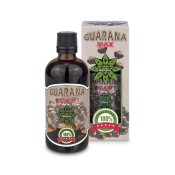Suplimente alimentare, Cvetita Herbal, Guarana Max, extract lichid, 100 ml Suplimente alimentare, Cvetita Herbal, Guarana Max, extract lichid, 100 ml