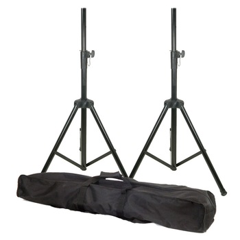 Set stative boxe cu husa transport Set stative boxe cu husa transport