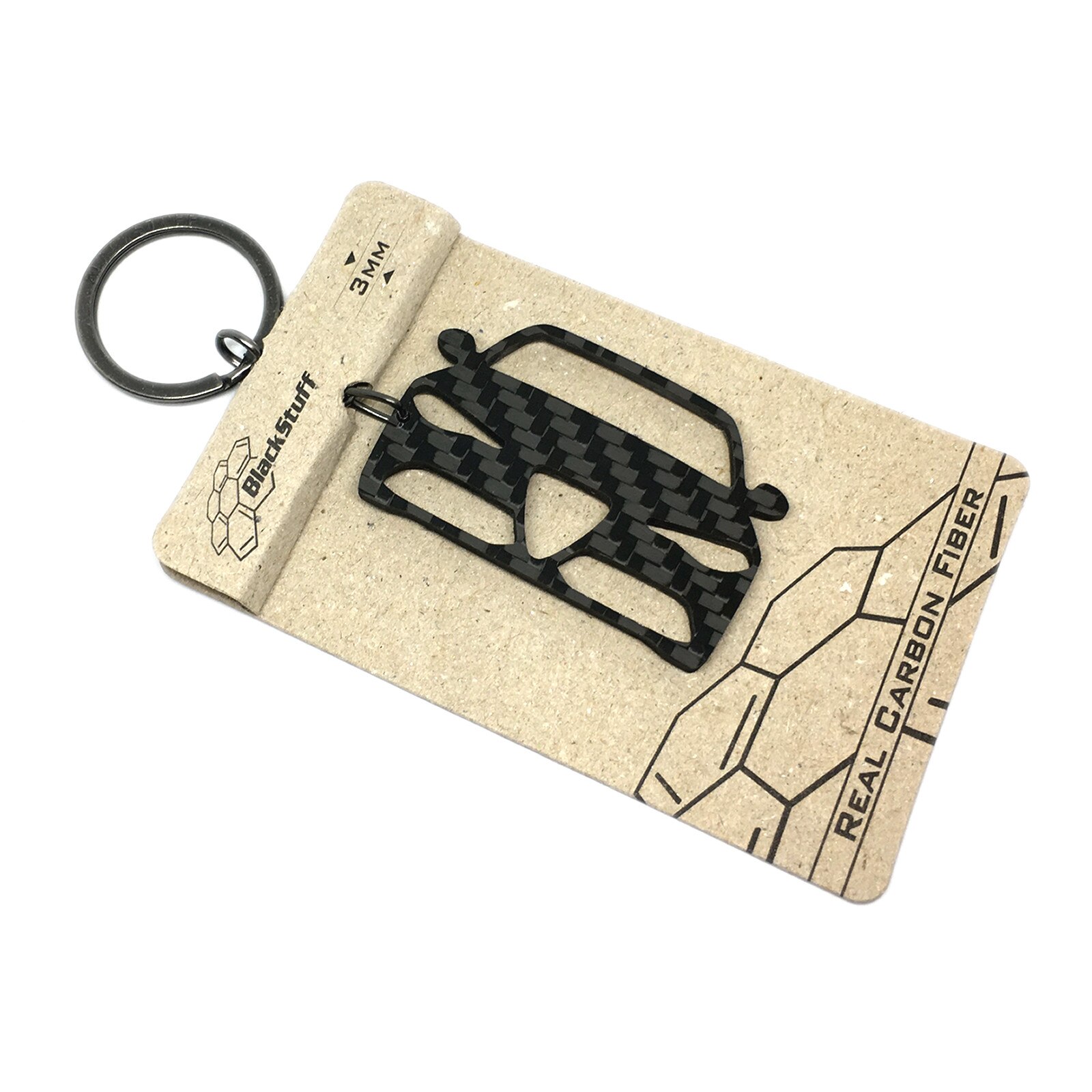 Breloc Fibra de Carbon compatibil cu Giulia