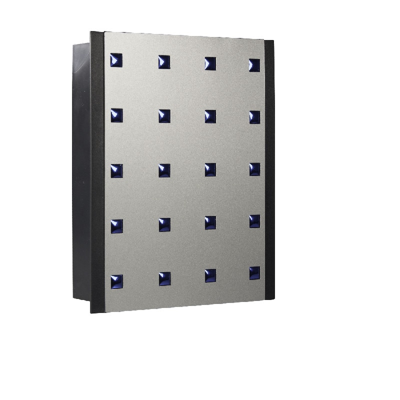 Sonerie electrica ZAMEL cu doua tonuri, 230V, 412 VDE SRB / NO, Antracit/Argintiu